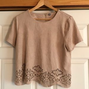 Cream Short Sleeved Shirt